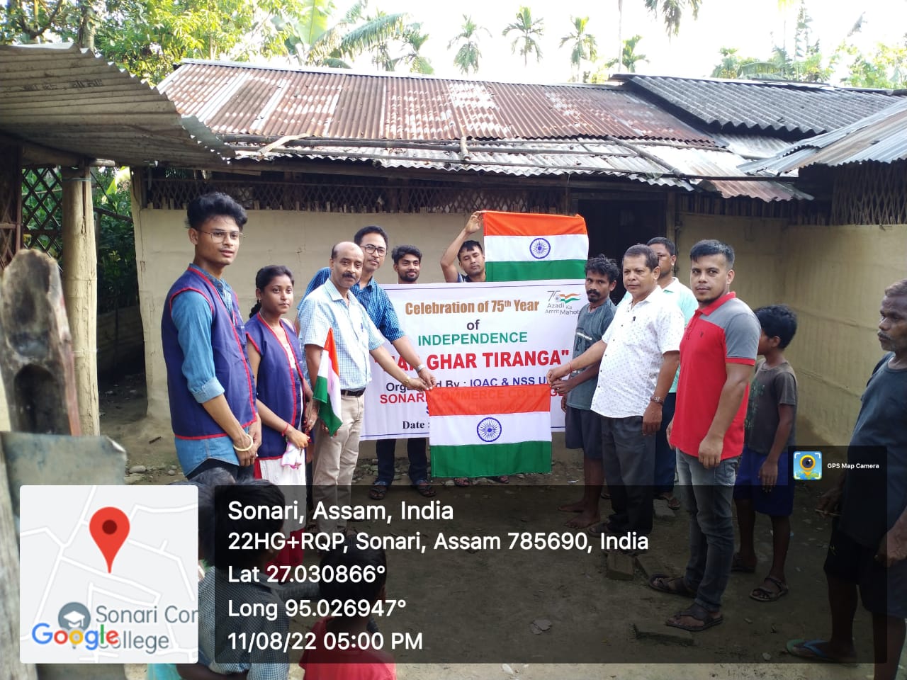 National flag distribution Programme 1